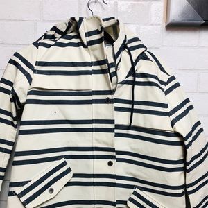 Blue and white Stripped Jacket: ONLY USED ONCE!